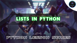 LISTS in Python | Sinhala | Python Lesson Series #4 | Project 365