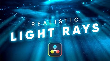 Add Realistic Light Rays to Your Video in DaVinci Resolve
