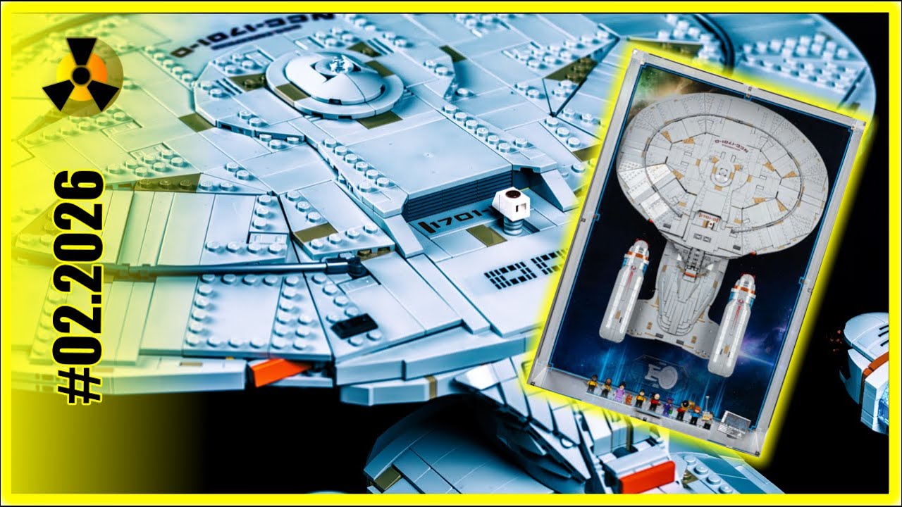 LEGO Enterprise D und die Vitrinen Angebote