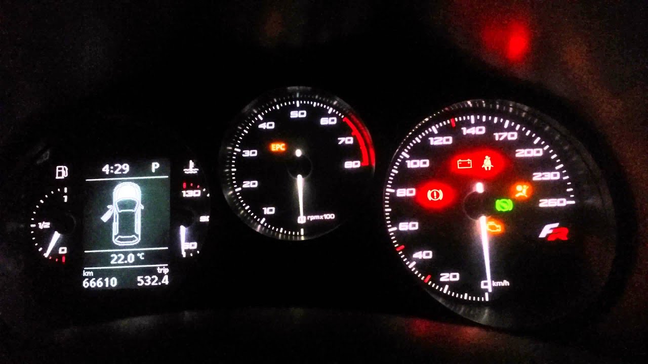 Seat Leon FR '11 Dial Sweep YouTube