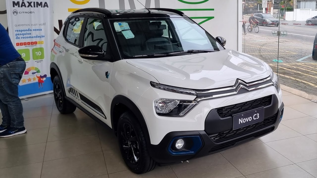 Citroën C3 You Turbo 200 0km - versão top de linha 