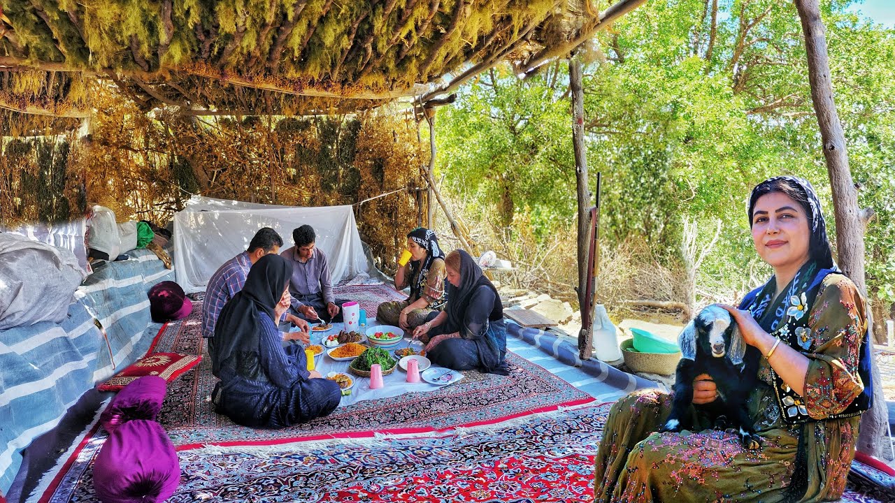 Mix of Iran Rural Dish: Exploring the Nomadic Life of Western Iran ( KURDISTAN )