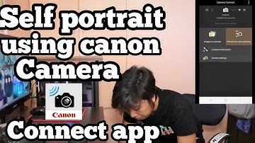 Self Portrait using Canon camera connect app VLOG#3