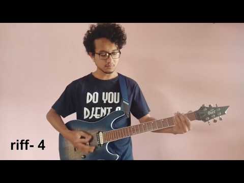 5 random djenty/heavy guitar riffs/breakdowns in drop D tuning #sickriffs #sickbreakdowns