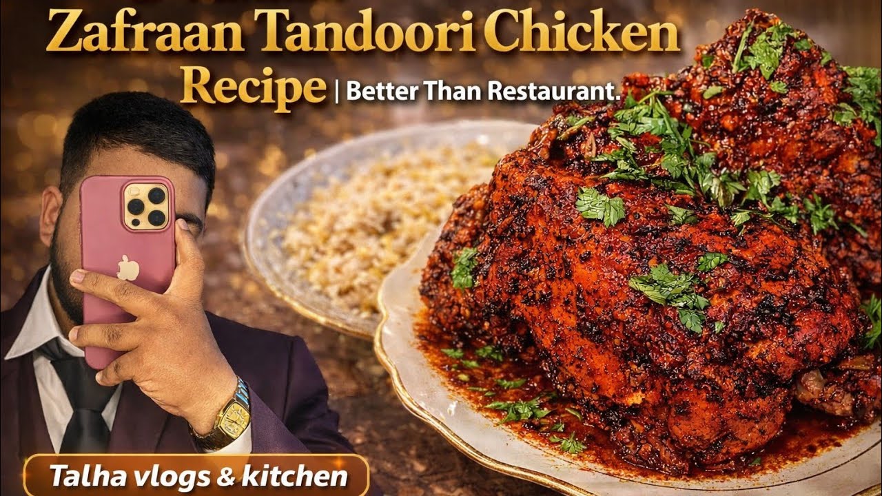 Best Zafraan Tandoori Chicken Recipe | Better Than Restaurant