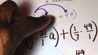 Math with Mr. Antoine - Expanding Algebraic Expressions with a Fractional Factor.