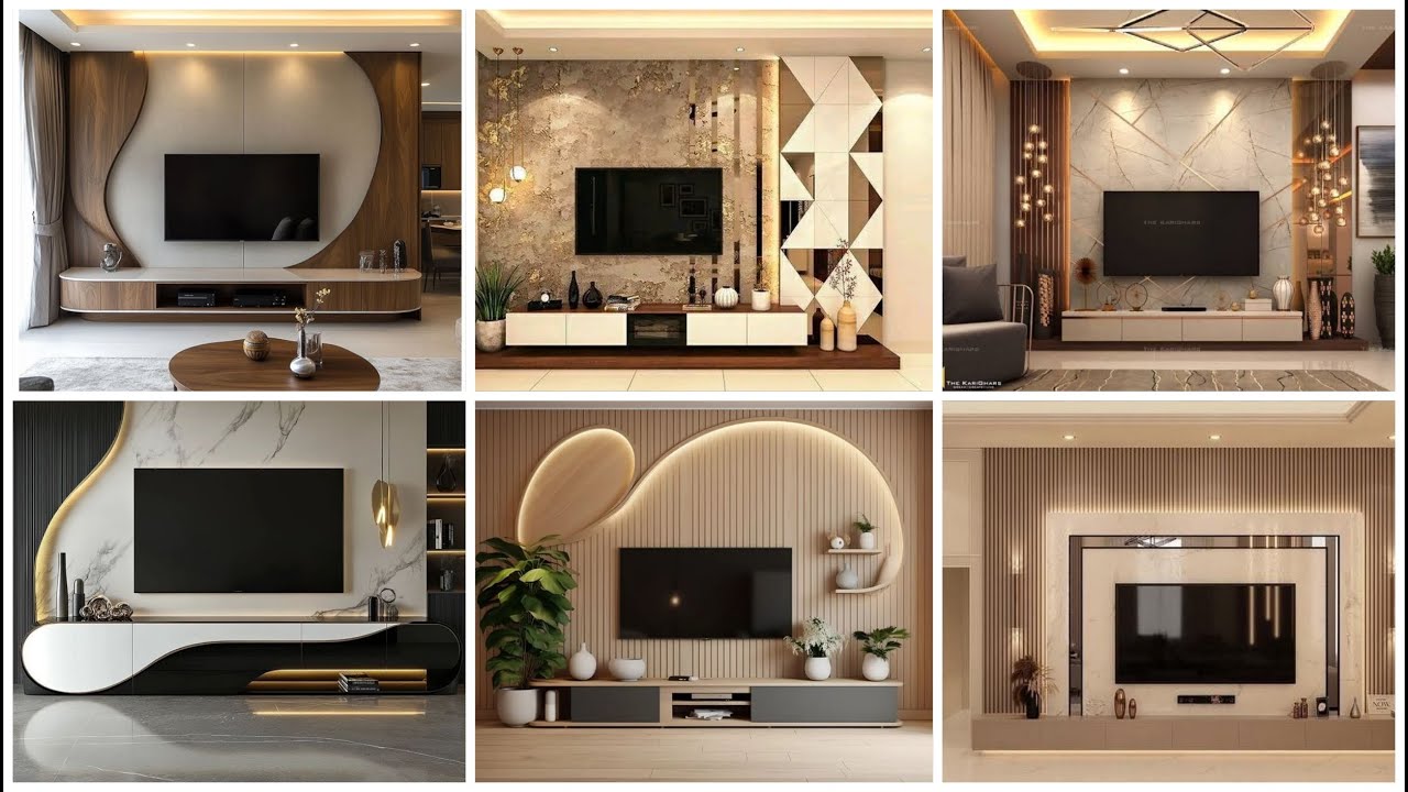 100+ Stylish Modern TV Wall Unit & Entertainment Center Ideas 2025                     