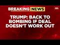 Donald Trump Threatens Iran With Strikes, Warns Ally On Lebanon And Pushes Middle East Peace Pact