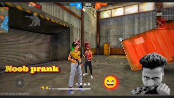 Noob prank 😭 free fire video 😎xxx
