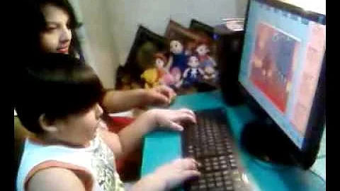 computer prodigy roopkotha playing super mario. hi...