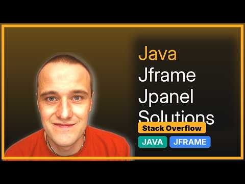 JPanel won't show up in JFrame(main class) - Beginner Java (2 Solutions!!)
