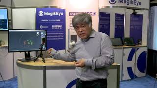 Magik Eye Demonstration of 3D Hemispheric Depth Sensing for Surveillance and Smart Security