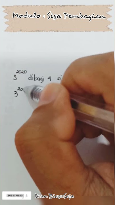 Latihan Soal Modulo (Sisa Pembagian)