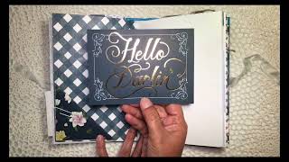 Hello Darlin/Handmade Junk Journal Flip Through