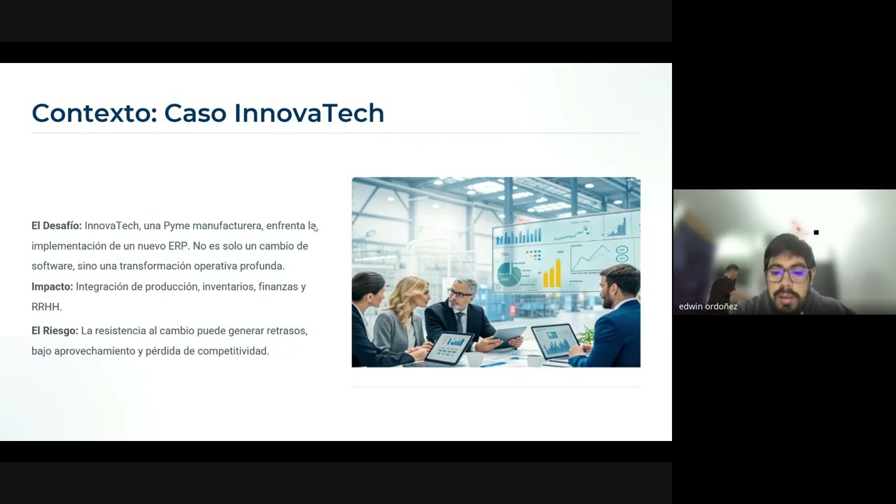 Actividad 2 - Gestión del cambio y la implementación de TI Entregable Fase I - video