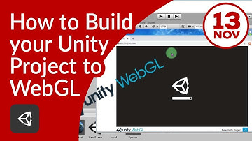 Basic tutorial about how to export and build your Unity project to WebGL