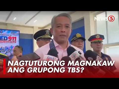 Aktibidad ng grupong TBS, minamanmanan ng kapulisan