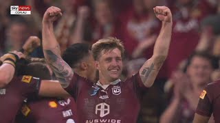 Maroons win State of Origin over Blues in Game 2 thrashing