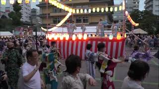防災音頭 2022年浅草東本願寺盆踊り3 東京都台東区