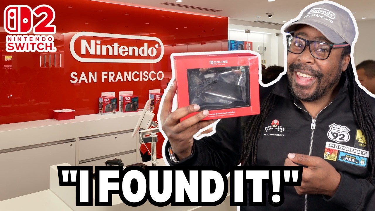 I Finally Found THIS Switch 2 Item at Nintendo Store San Francisco