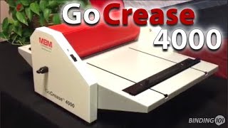GoCrease 4000 Creasing & Perforating Machine Overview