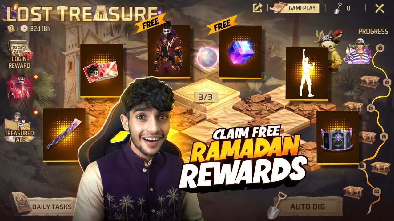 RAMADAN EVENT INTERFACE ☪️ Free Fire Max