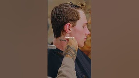 taper with texture fringe inspired by Charles Leclerc