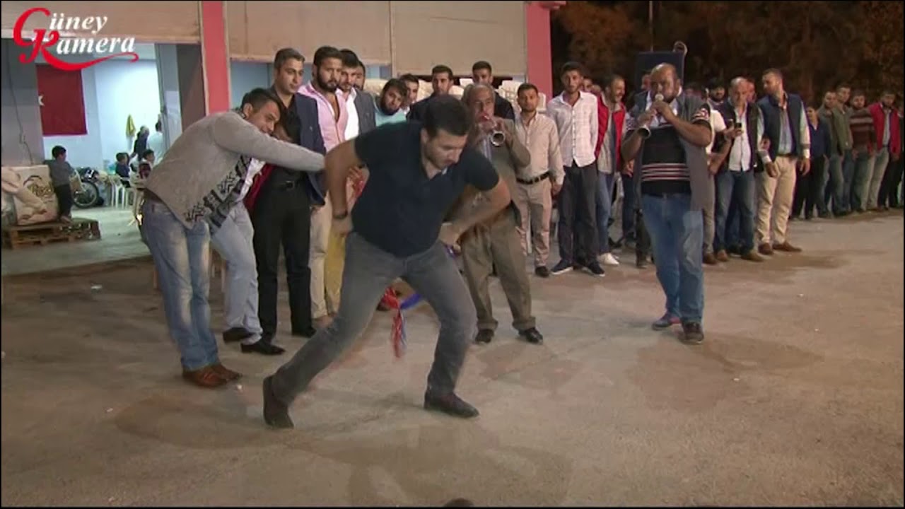 ATİLLA CAN Davul Zurna ile  Tam ve Yarım Kaba Halayı Berber Hasan Bozkurtun Düğünü Güney Kamera