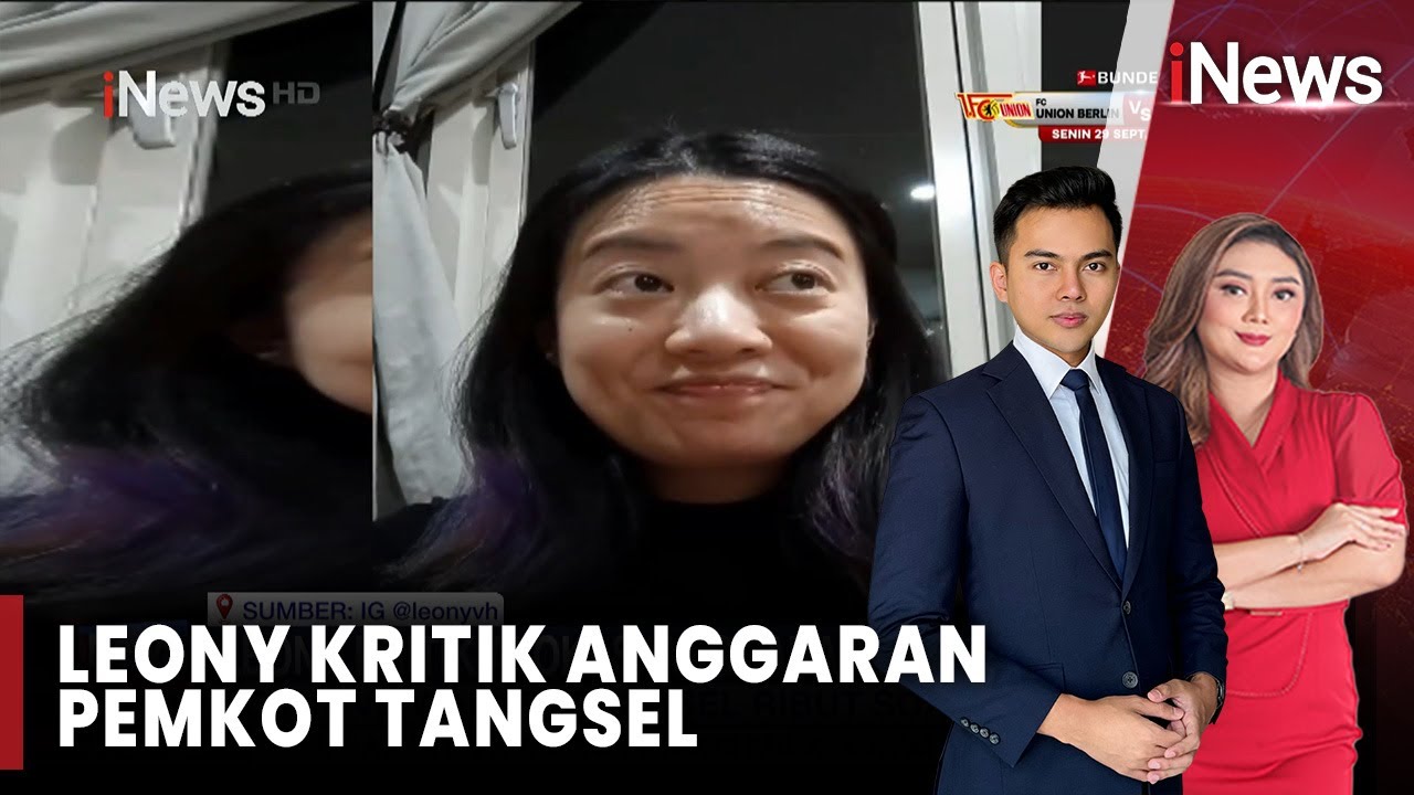 Leony Vs Walkot Tangsel Ribut Soal Anggaran |iNews Sore (25/09)