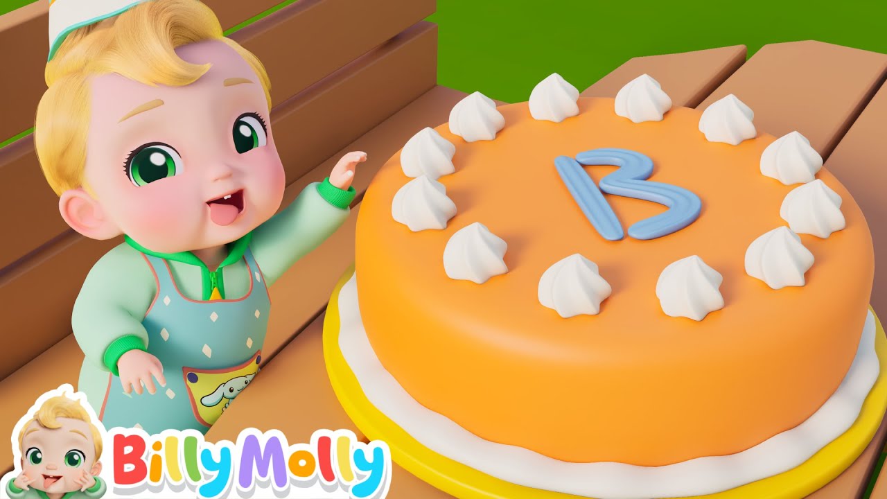 Pat A Cake | Baking on the Farm + More | Billy Molly - Learning Songs - Nursery Rhymes
