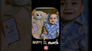 Happy 11 months #youtubeshorts #shorts #funny #ytshorts #milestone #cuteshorts