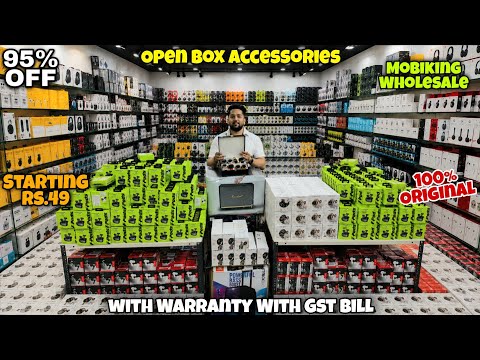 Open Box Accessories| With Warranty With Gst Bill | 90% Off | Portable Speaker Sale |Dl84vlogs