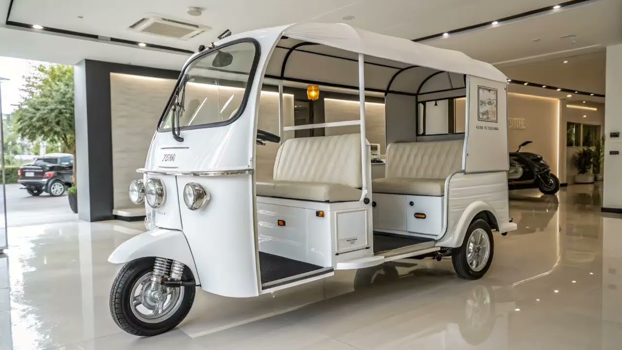 2025 Zoomebee Rickshaw Gold – The Future of Urban Rides