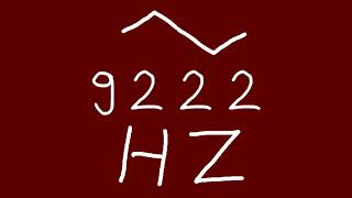 9222 hz triangle