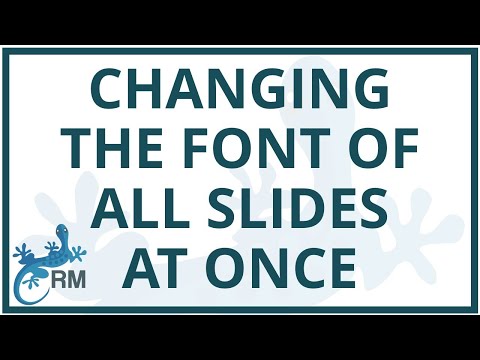 How to Powerpoint Change Font On All Slides
 | Quick Guide 2022