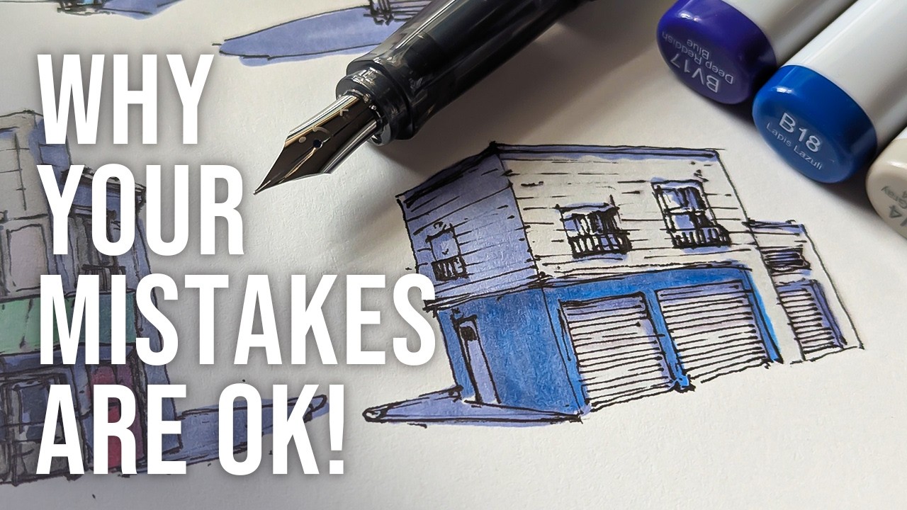SKETCHING Through Your MISTAKES! Why IMPERFECTION = CHARACTER