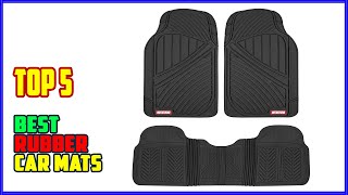Sports Performance TOP 5 Best Rubber Car Mats 2026