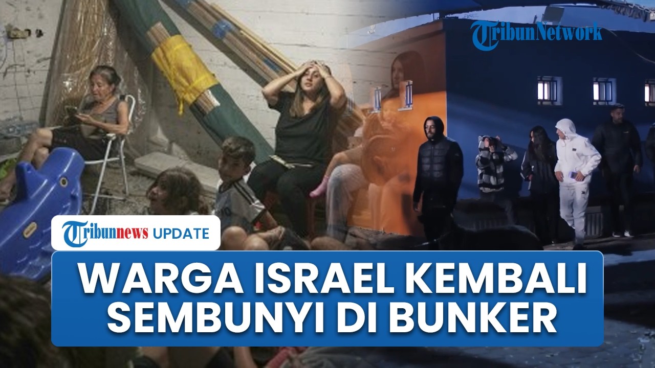 Detik-detik Iran Luncurkan Serangan Beruntun ke Israel, Hujan Rudal Paksa Warga Tel Aviv Berlindung
