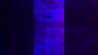 This star projector from Rosetta on the door and ceiling Rossetta