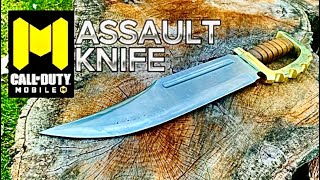 Knife Making - Forging A Real CODM Assault Knife!