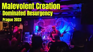 Malevolent Creation, Dominated Resurgency, Live in Praha 2023