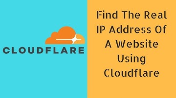 Find Real IP Of A Website Behind Cloudflare(WAF)