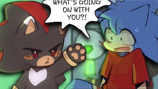 Sonics Unexpected Alien Roommate? Sonic X Shadow Au Comic Dub