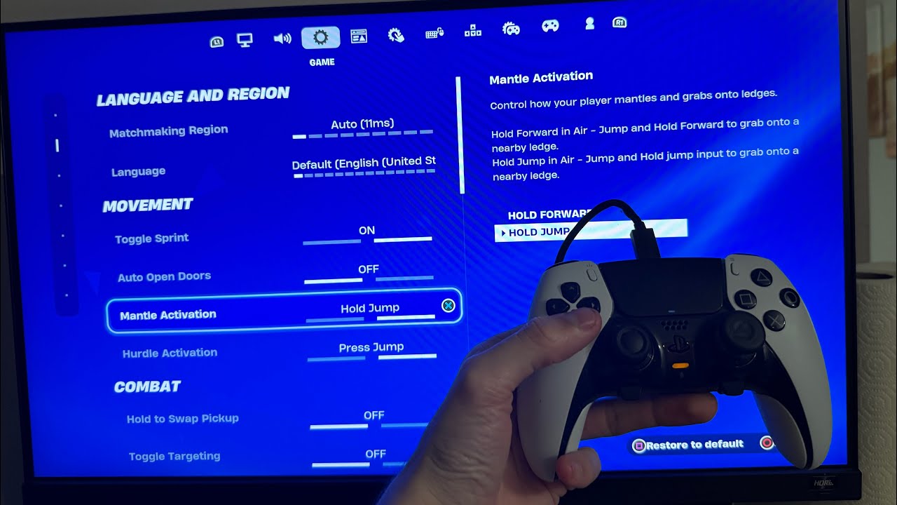 Fortnite: How to Change Mantle Activation Tutorial! (Easy Method) *UPDATED 2024*