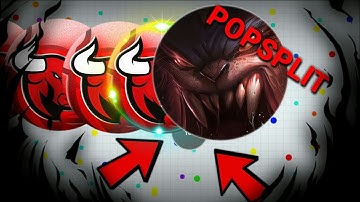 NEBULOUS & BLOB.IO//POPSPLITS//DOUBLE SPLIT//DESTROY TEAMS//2V2(Agar.io)