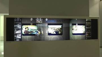 4m Interactive Multi Touch Video Wall