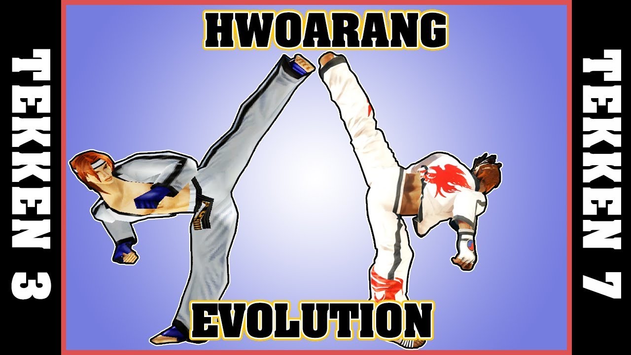 HWOARANG evolution + all endings [Tekken 3 - Tekken 7]
