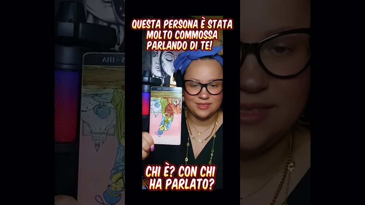 Questa Persona È Stata Molto Commossa Parlando Di Te! Chi è? CON CHI HA PARLATO? #tarocchi