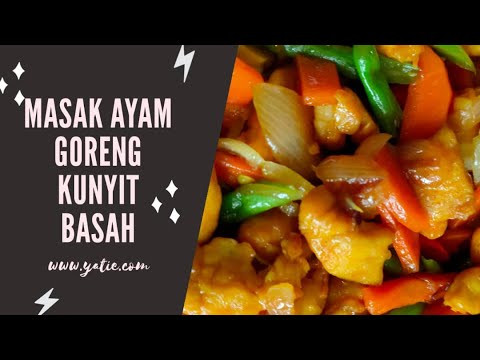 Masak Ayam Goreng Kunyit Basah Youtube