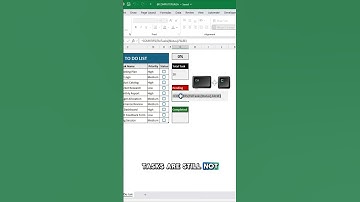 Excel-tips #162: Automatiseer uw takenlijst in Excel — Volg taken als een professional! ✅